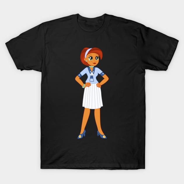 Stellar Flare Equestria Girl T-Shirt by CloudyGlow